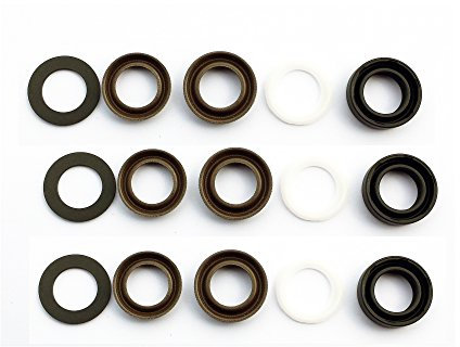 Pump Seal Kit (Oil & Water) for Triplex Pump (18mm) KM3400P / KM3700P / KM3400DX / KM3600DX Petrol & Diesel Pressure Washer