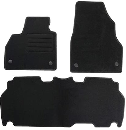 TEXER Textil Fußmatten Passend für Renault Kangoo II Bj. 2008- BASIC