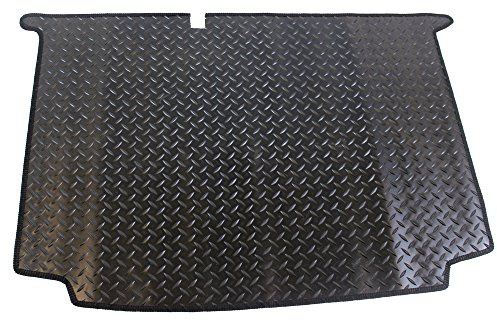 JVL 2702R Fully Tailored Rubber Car Boot Mat, Black