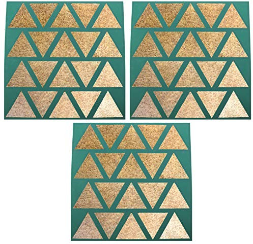 Set of 3 - Excalibur 14 x 14 Triangle Silicone Dehydrators for Dehydration
