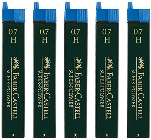 Faber-Castell SUPER-Polymer Feinminen (0.7 H, Menge 5)