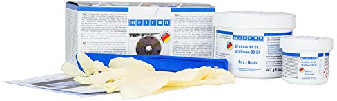WEICON Urethan 90 SF 0.55 kg hell beige | Schnellhärtende Vergussmasse mit hoher Fließfähigkeit