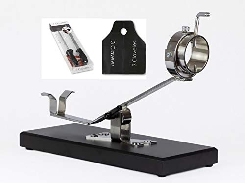 Hidalgo Support à jambon basculant + set jambon et chaira + couvre-jambon en cadeau