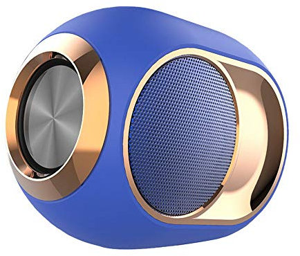 Bass Egg Wireless Bluetooth Speaker, 108Db Portable Outdoor Wireless Bluetooth Speaker Waterproof (Blue)
