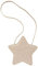 Glitzer Stern Tasche | Champagner Gold