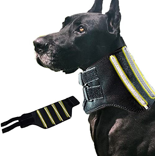 WXFEXIA Haustier-Halsbandage, Halsbandage, für Hunde und Katzen, Schmerzlinderung, Hundewickel, schützt Wunden und Heilung durch Arthritis gegen Verletzungen, Verstauchungen (M)