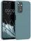 kwmobile Hülle kompatibel mit Xiaomi Redmi Note 11 / Note 11S Hülle - weiches TPU Silikon Case - Cover geeignet für kabelloses Laden - Arctic Night