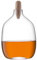 LSA Float Decanter & Ash Stopper 1.5L| 1 Unit | Mouthblown & Handmade Glass | Hand Planed Wood | FA02