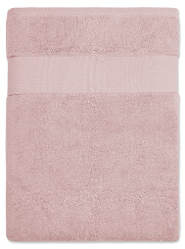 BANANALU Saunatuch XL - XXL 100x180cm Qualität 100% Baumwolle 600g/m2, 1 Stück, Primrose Pink 12-2904, 100x180cm, 600g/m2
