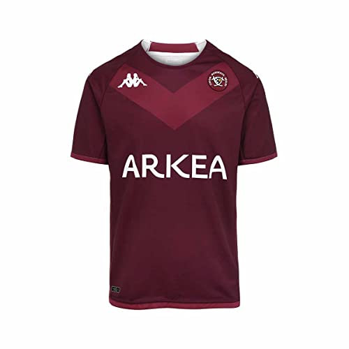 Kappa Maillot Kombat UBB Union Bordeaux Bègles Domicile Officiel Rugby - Rouge - 3XL