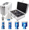 BRSCHNITT Juego de Brocas Diamante - 20/25/35/50mm Broca de diamante con M14+50mm Brocas Chaflán Biselado+Hexagonal Adaptador para Porcelanico Baldosa Cerámica Mármol Granito