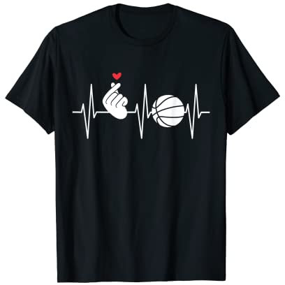 K-Drama Shirt Basketball-Liebhaber EKG Herzschlag Korean Drama T-Shirt