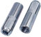 SKIR'CO (40 Stück) Gerändelte Tropfanker M10 x 40 mm, Spreizbolzenhülse, Wanddübel, Betonanker