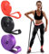 3 Pcs Elastique Musculation, Elastique Sport Bande Elastique Musculation, Bande de Résistance Bande Elastique Fitness Elastique Musculation Traction pour Entraînement Gym Fitness Pilates Yoga