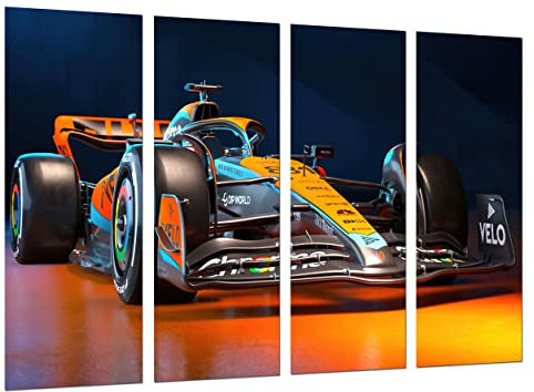 Cuadros Camara 27430 McLaren MCL60 2023, Norris Piastri, 131 x 62 cm