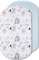 Lovely Hippo 2X Spannbettlaken 100% Baumwolle - Kompatibel Iora - Set 2X - 60x80cm - Kompatibel Iora (Blaue Tiere, 60 x 80 cm)
