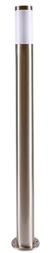 Wegeleuchte Edelstahl 103162, E27 80cm ohne Bewegungsmelder