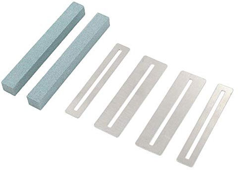 Fvoagaou Gitarren-Reinigungswerkzeug, 2er-Set, Gitarrengriffbrett, Politur für Gitarre, Bundfeile, Gitarrenschleifstein, Griffbrett, Bundschutz für Gitarre, Bass, Gitarrenbauer, Grün