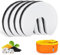 NPET Pet Water Fountain 4PCS Filters, Pet Drinking Fountain Filter for NC010 Cat Water Fountain