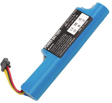 Hauteook Staubsauger Ersatz Akku 10.8V 3000mAh Li-ion für Vileda VR102 VR ONE Roboter Staubsauger Ersatz Akku
