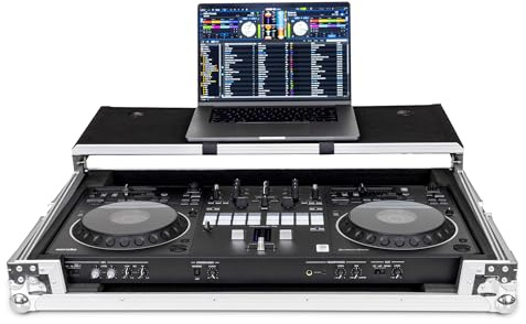 Headliner Flight Case Kompatibel mit Pioneer DJ DDJ-REV5 Controller mit Laptop-Plattform – Passgenaue DJ-Controller-Hülle, robustes Design, stapelbare Kugelecken – ideal für DJs unterwegs