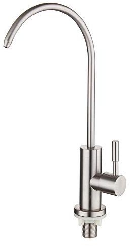 Grifo de fregadero con filtro de agua potable de ósmosis inversa cromado para cocina