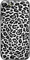 Berkin Arts Compatible with iPhone SE 2022/2020 Case iPhone 8 Case/iPhone 7 Case Clear Silicone Cover Leopard Print Black Animal Cool Pattern for Men