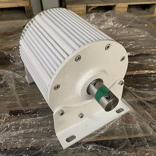 KX-ENERGY 5000W 300r/m Seltenerd-Dauermagnet Permanentmagnet Generator 48V 96V 220V 380V 3-Phasen Gearless Synchronor Dynamo für Windkraftanlge Wasserturbine DIY