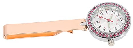 LIFKOME Uhr Für Ärzte Tragbare Taschenuhr Clip-on-design Leicht Zu Tragen Kratzfestes Glas Genaue Zeitmesszeiger Mitarbeiter Im Gesundheitswesen