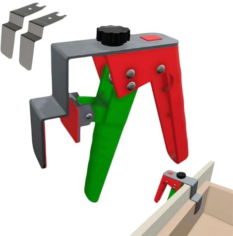 Adjustable Drawer Fixing Clamp,Drawer Front Installation Clamps,Universal Cabinet Installation Clamps,Clamping Tools for Woodworking Fixture,Stainless Steel Fixing Clips