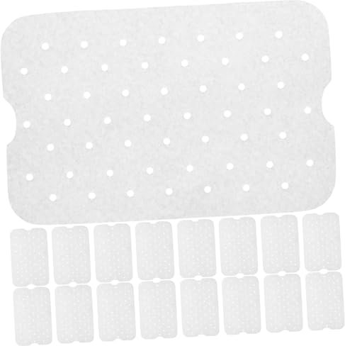 Cabilock 100 Fogli di Carta per Friggitrice Ad Aria Inserti in Carta da Forno Antiaderente per Accessori per Friggitrice Ad Aria