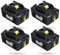 FERRYBOAT 4 Stück 18V 7,0 Ah BL1860B Ersatz für Makita 18V Lithium Akku kompatibel mit BL1860B BL1860 BL1850B BL1850 BL1840 BL1830B BL1830 BL1815 Elektro Werkzeuge