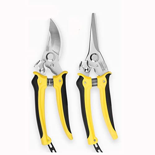 DDNGEJ Ciseaux de Jardinage Outils à Main Coupe-sécateur Sécateur pour Jardin Semis Verger Élagage Branches Fleurs