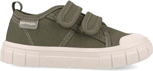 Garvalin Deportivas respetuosas para niño Lona Basico 252381 de la Talla 26 en Color KAKY_B801
