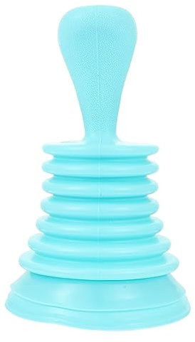 ULTECHNOVO Sturalavandini Blu Sbloccante per Scarichi WC Lavandini e Docce Design Ventosa Adatto per Fognature e Tubazioni Ostruite