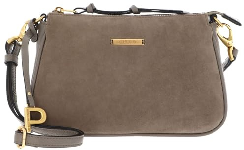 Picard Leder Schultertasche Umhängetasche Bellair Crossbody Bag Gravel taupe