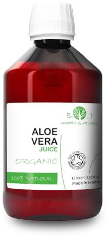 B.O.T Cosmetic & Wellness - BIO Aloe Vera Liquid 100ml | Homemade Cosmetics | Skin & Hair Care | Moisturizing, Anti-Aging, Post-Shave | Natural Care (1 Pack)