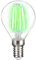 (LIGHTME) Deco LED Filament P45 4W-E14/Grün