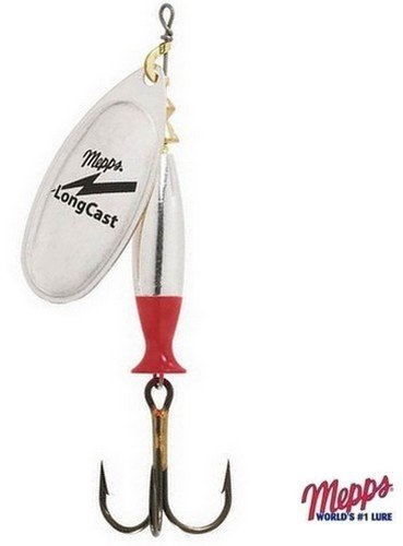 Mepps - Cuiller Speciale Peche a la Truite Aglia Toutes Couleurs (AGLIA LONGCAST Argent X1, 3-12gr)