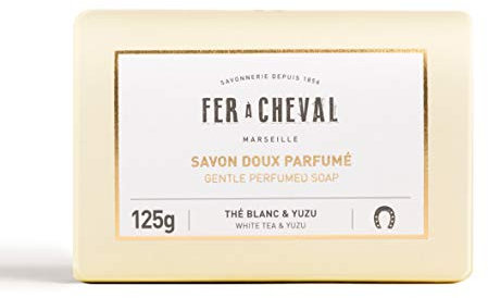Fer à Cheval - Weiche Seife, parfümiert, Tee, Weiß & Yuzu 125 g