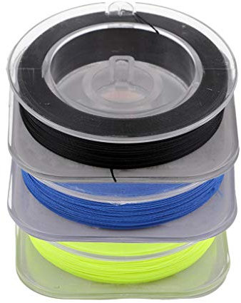 B Blesiya 3 PCS Filo Occhiello Guida Canna Pesca Linea Legatura per Avvolgimento Professionale Anelli