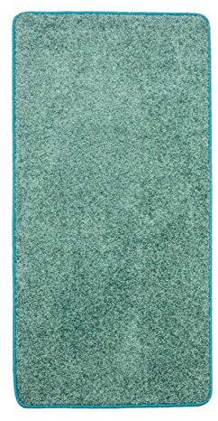 misento Shaggy Hochflor Teppich für Wohnzimmer Langflor, schadstoff geprüft 100 % Polypropylen, schwarz 200x290 cm