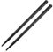 Trommelstöcke 5A Drumsticks Leichte Haltbare Maple Drum Sticks Musikinstrument-Zubehör für Kinderjugend(Schwarz)