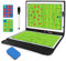 CS COSDDI Coaches Taktiktafel Fussball Coach-Board Profi Taktiktafel mit Stifte, Radiergummi, Magneten,Ideal für Taktiken und Spielanpassungen