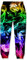 Goodstoworld Jogginghose Jungen Trainingshose Kinder Hose Mädchen Freizeithose 3D Graphic Bunter Rauch Elasticated Cuff Sporthose Jogger Pants 10-11 Jahre 150