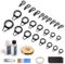 Angelruten-Ösen-Reparatur-Set für Angelruten-Ösen, Ersatz mit Rutenführungen, Spitzen und Epoxid-Kleber