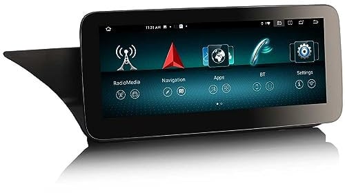 Erisin 10.25 Zoll 8-Kern 4GB+64GB Android 13 Autoradio GPS Navi für Mercedes Benz E-Klasse W212 S212 2009-2012 NTG 4.0 System Unterstützt IPS Bluetooth 5.0 DAB+ CarPlay Android Auto DSP WiFi TPMS