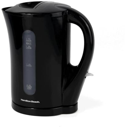 Hamilton Beach HB1107B Electric Kettle, Plastic