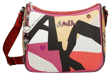 Anekke Hollywood Fashion Crossbody Bag L Multicolor