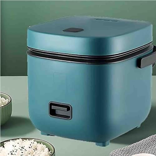 LNJZMDSS Mini Olla Arrocera, Olla Arrocera Pequeña Para 1-2 Personas, Olla Arrocera Antiadherente Con Vaporera, Electrodomésticos Multifuncionales,002,1.2L